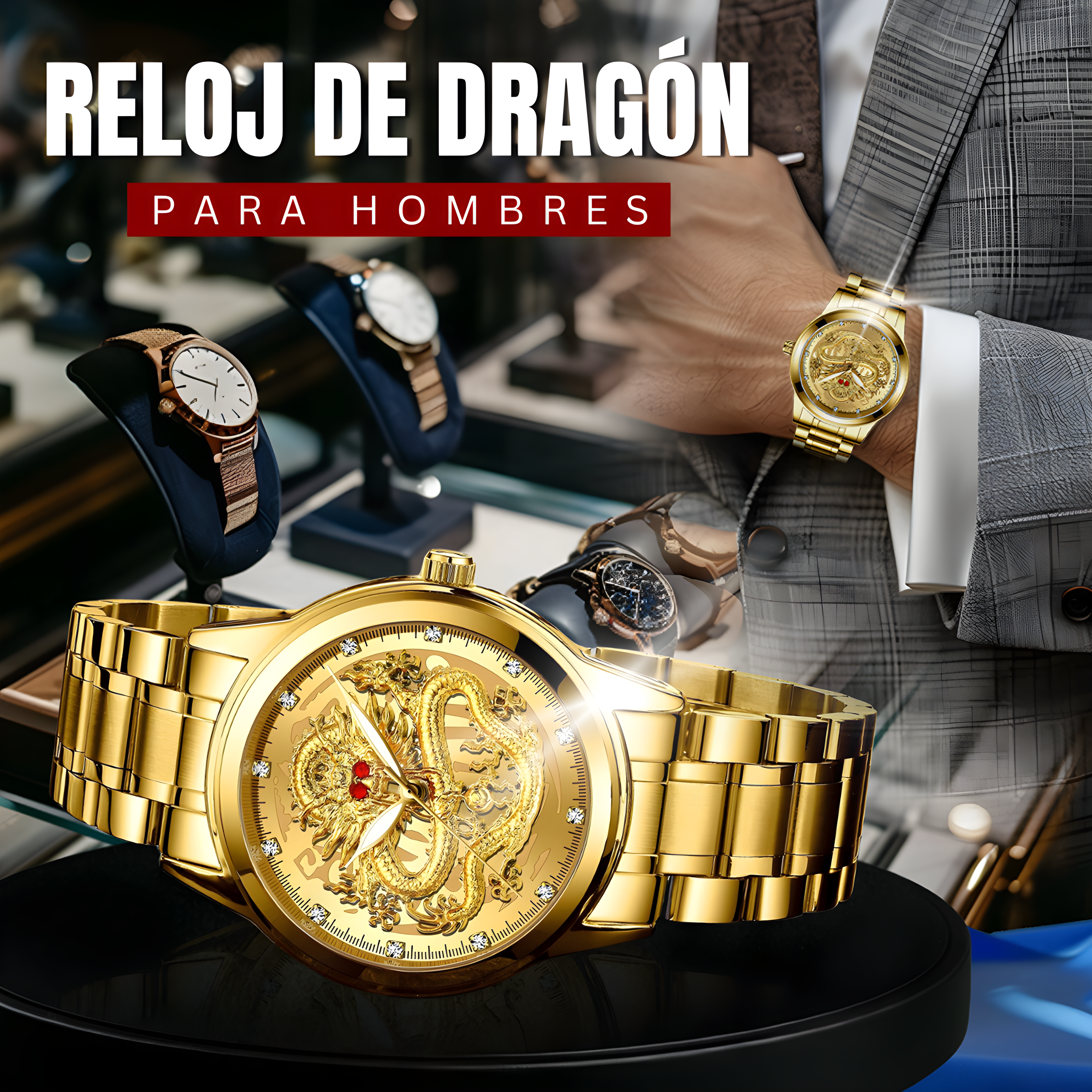 Reloj de lujo Dragon